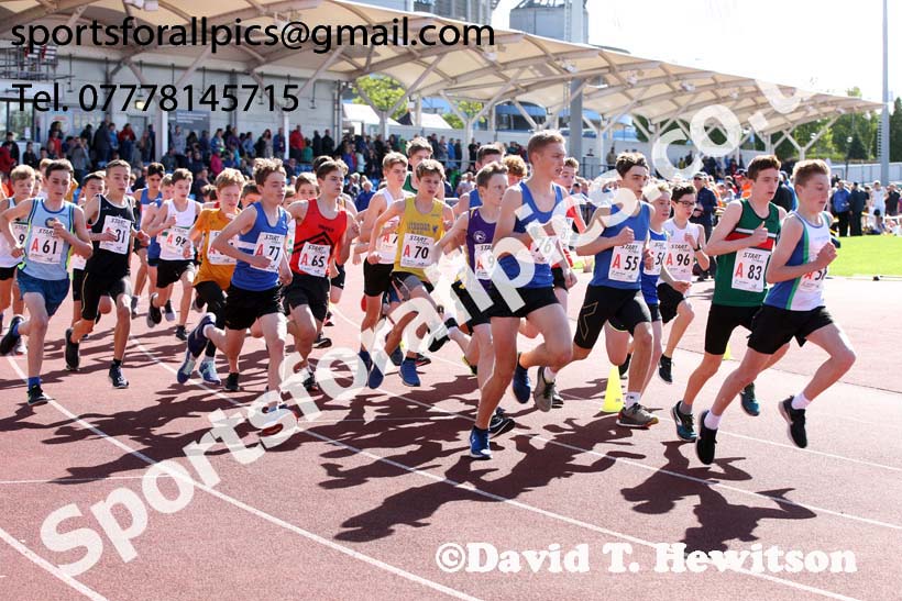 Boys under-15s  Northern 3 Stage Road Relay, SportsCity, Manchester. Photo: David T. Hewitson/Sports for All Pics